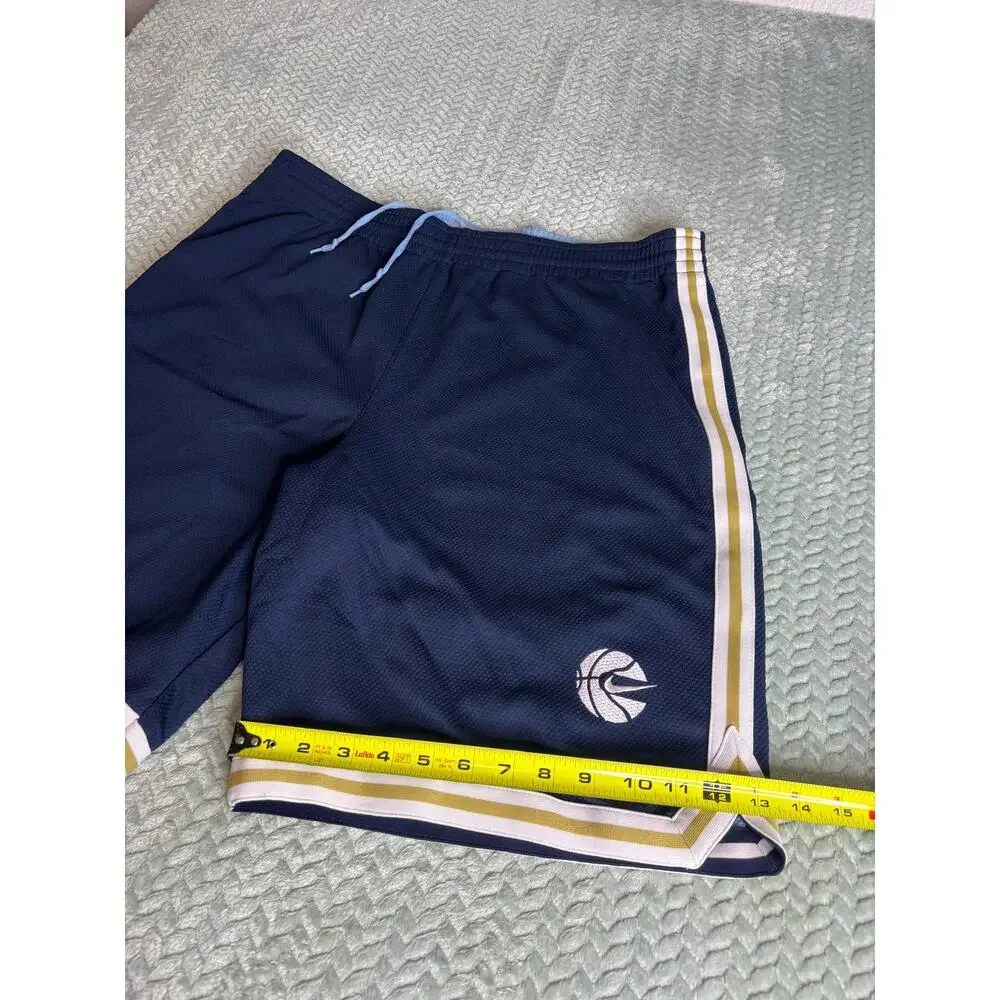 Vintage Nike Reversible Basketball Shorts Navy Blue Y2K Baggy